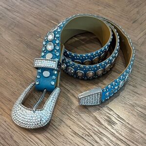 Vintage Kippys Swarovski Crystal Belt - Cowgirl Style
